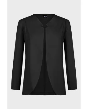 19V69 Italia Women's Casual Blazer Black