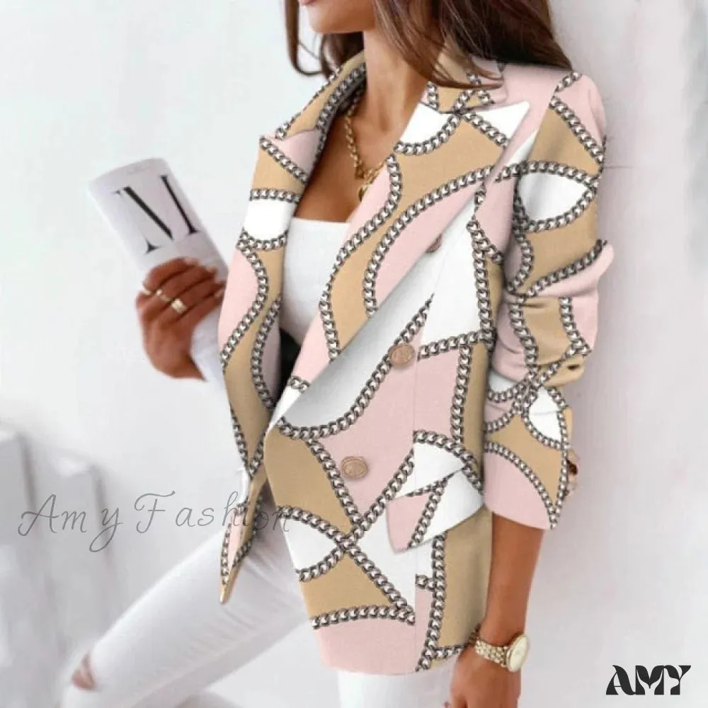 Amy Fashion - Long Sleeve Casual Slim Thin Elegant Blazers