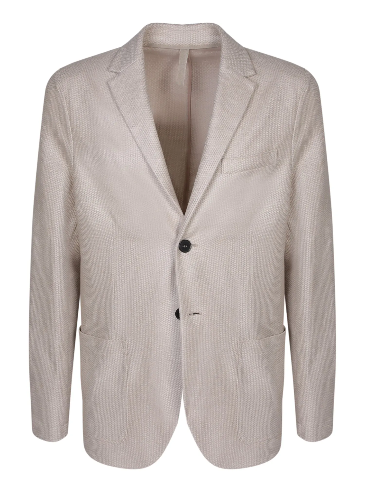 Beige Linen and Cotton Jacket