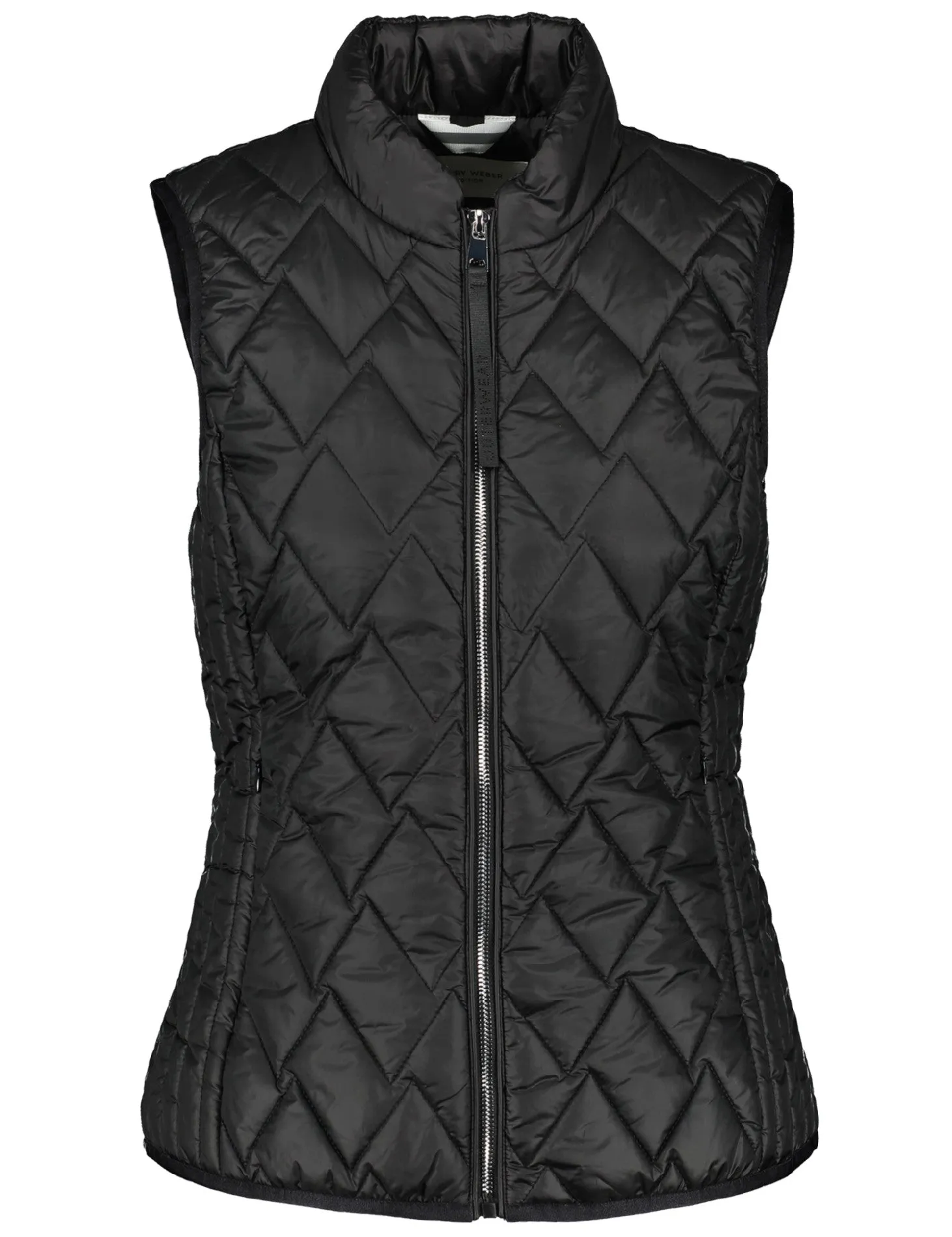 Black Quilted Vest