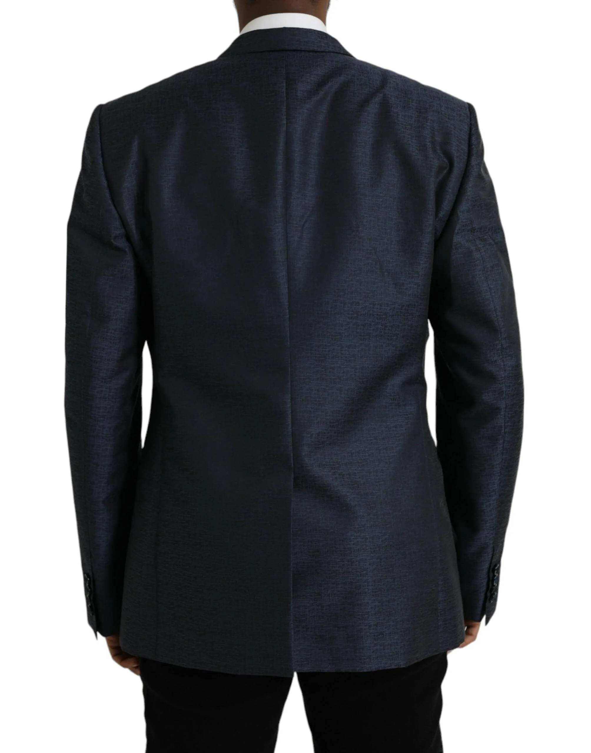 Dolce & Gabbana Dark Blue Single Breasted Blazer