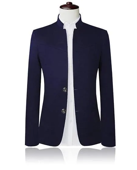 Elegant Stylish Men's Blazer Casual Suit Jacket Blazers