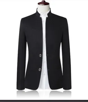 Elegant Stylish Men's Blazer Casual Suit Jacket Blazers