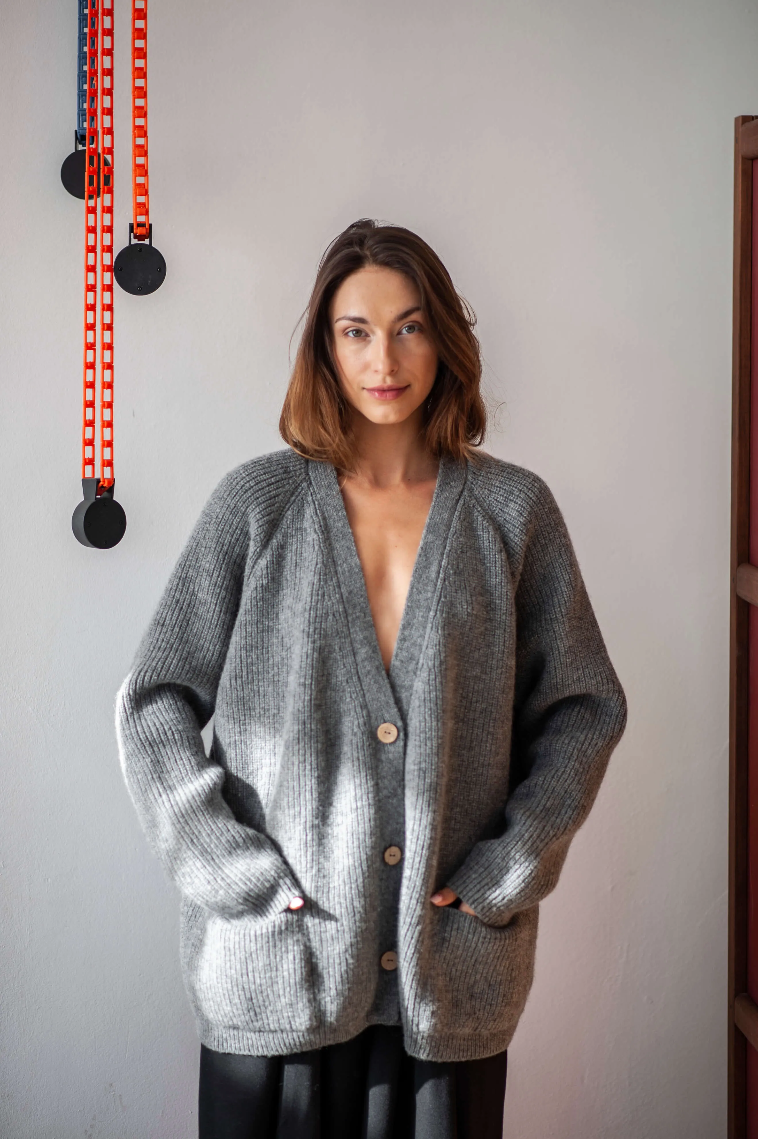 Evala - Luxurious merino wool cardigan