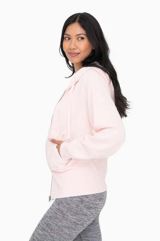 FLEECE HOODIE JACKET