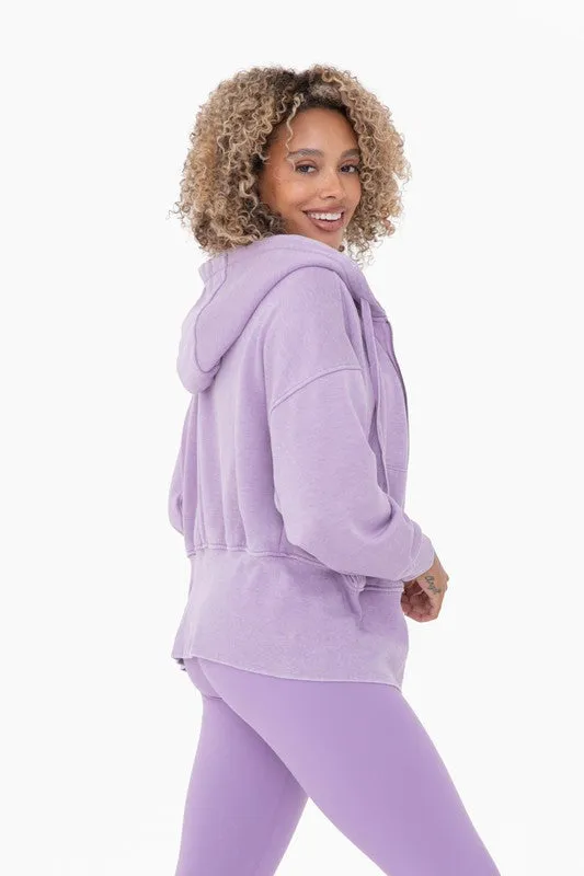 FLEECE HOODIE JACKET