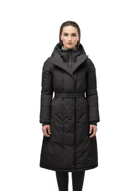 Lara Women's Belted Parka