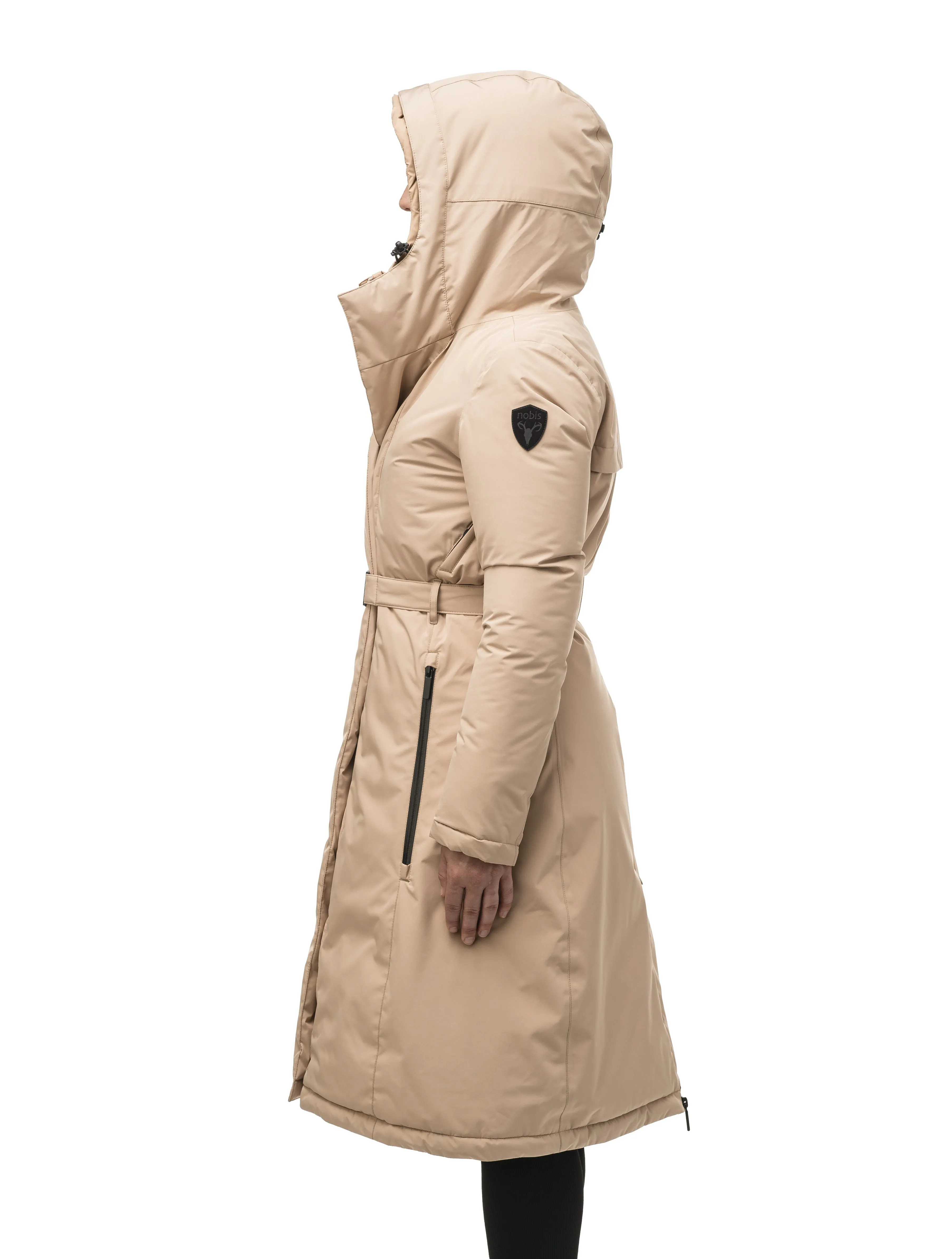 Lara Women's Belted Parka