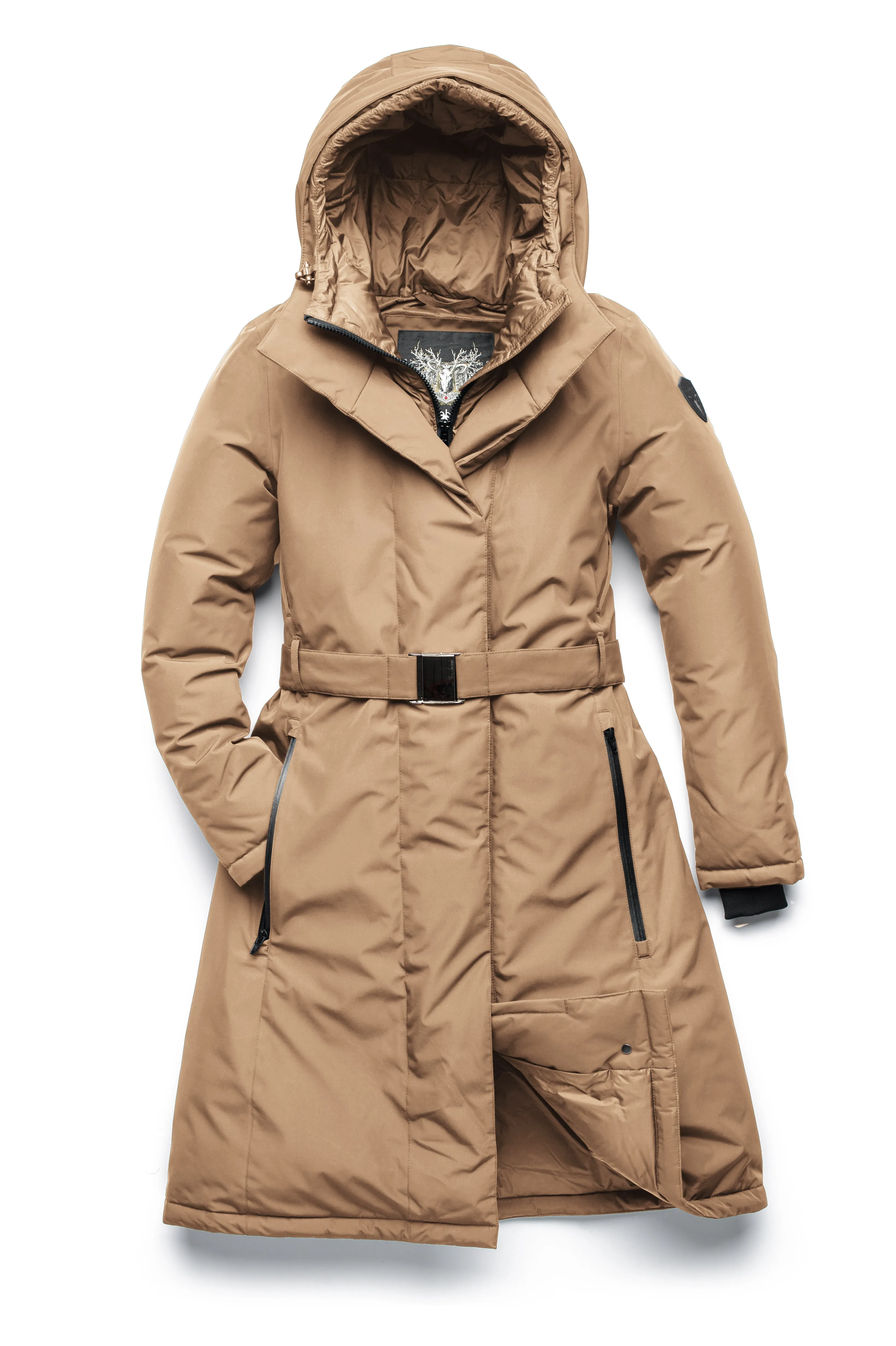 Lara Women's Belted Parka