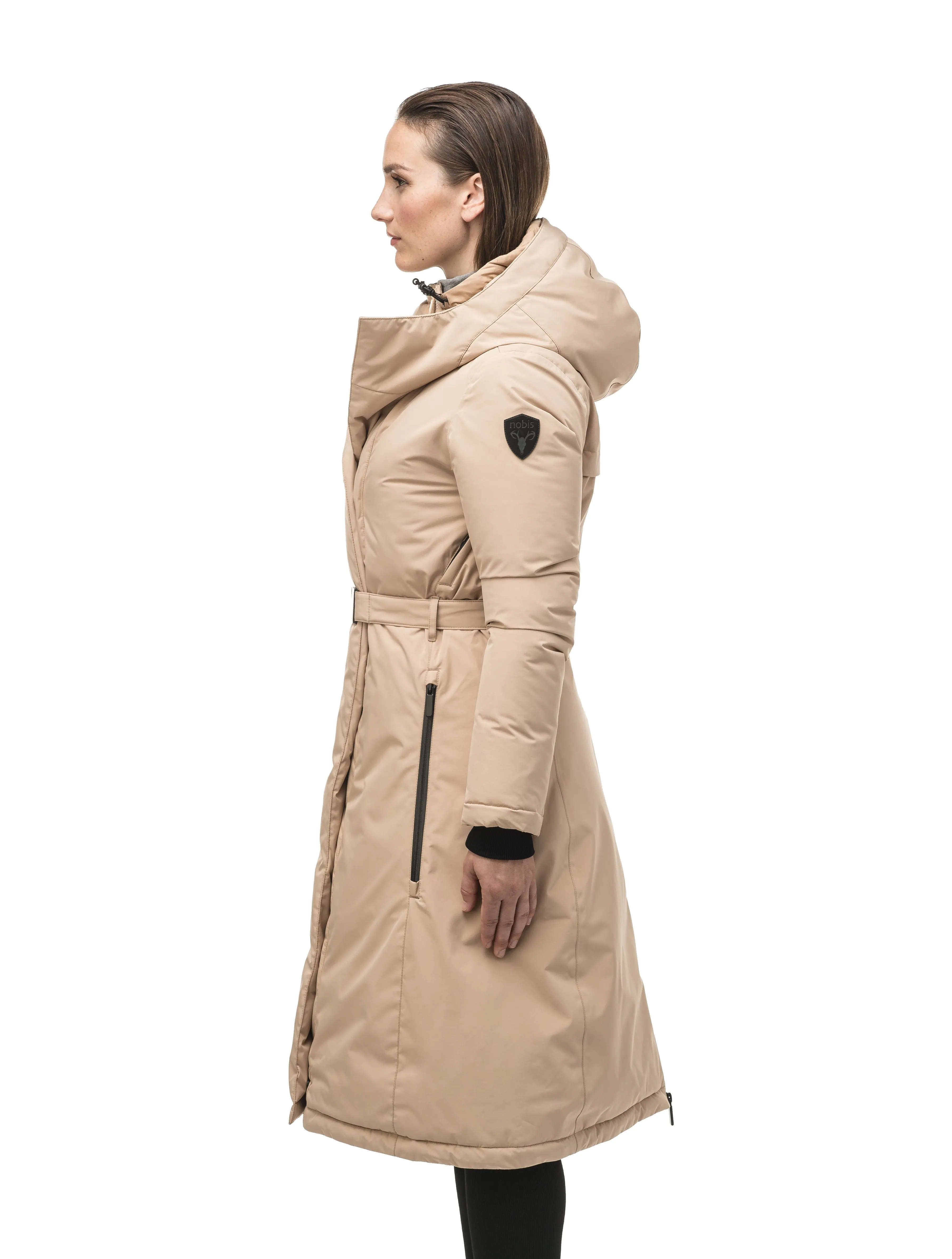 Lara Women's Belted Parka