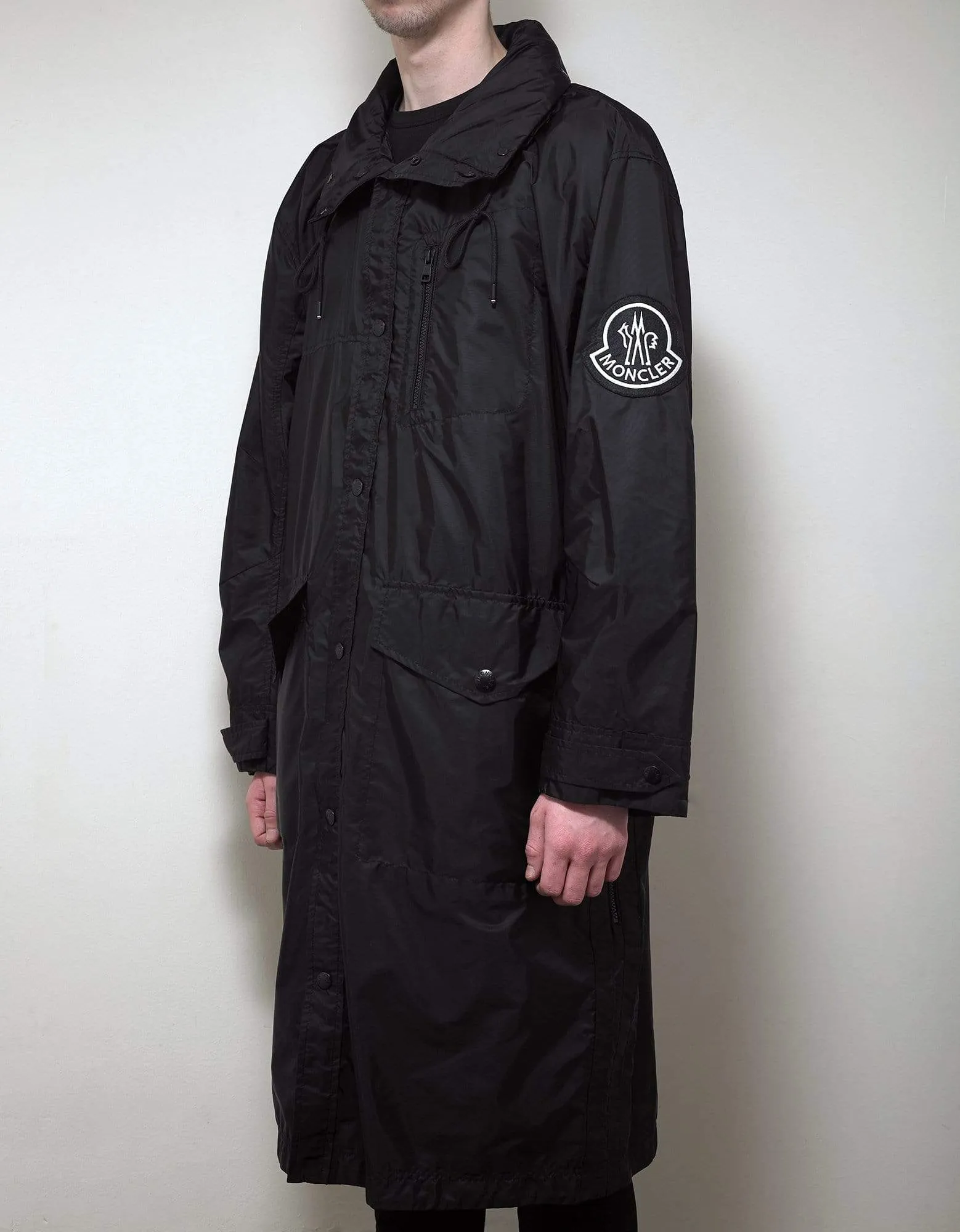 Moncler Greg Black Nylon Parka