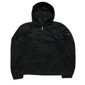 Prada Black Nylon Winbreaker Jacket