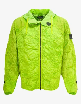 Stone Island Shadow Project Green Nylon Metal Short Parka